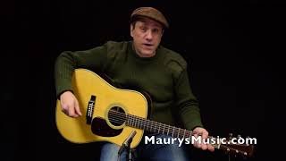 The Martin HD28 2018 DEMO by Maurys Music [upl. by Eidnahs474]