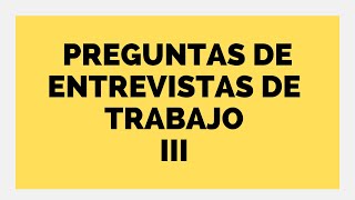 👍 PREGUNTAS DE ENTREVISTAS 👉 PRACTICANTE CONTABLE [upl. by Isyak764]