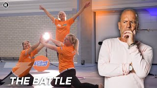 VOOR DEZE SPORT MOET JE SUPER LENIG ZIJN🤸🏼‍♀️  The Battle  Ritmisch Gymnastiek  Zappsport [upl. by Aratnahs]