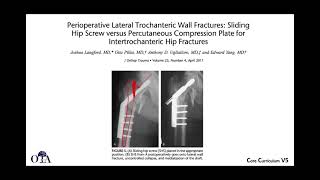 Intertrochanteric femur fractures  2 of 3 [upl. by Schiro585]