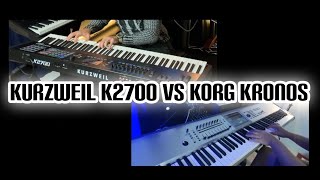 Kurzweil K2700 vs Korg Kronos Piano Preset Sound [upl. by Phelan]