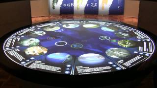 Drops of Wisdom Interactive circular table [upl. by Ahsiloc]