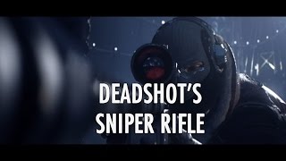 Arkham Origins Deadshots Sniper Rifle from Trailer [upl. by Aderf]