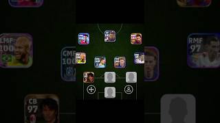 Building efootball24 best squad  343 Formation🔥😱bestsquad efootballgamer pes2021shortvideo [upl. by Rosetta]