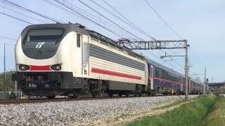 IL TRASFERIMENTO DEL NIGHTJET DI ÖBB DA ROMA TERMINI A BOLOGNA CENTRALE VIA ADRIATICA [upl. by Hsirehc]