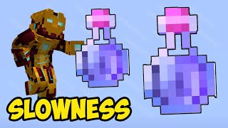 MINECRAFT How to Make SLOWNESS Potion 2024 Full Guide [upl. by Ruthy]