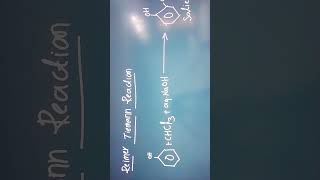 Reimer Tiemann Rxnclass12chemistrychemistrychemistrynotesshortsclass12cbseshortyoutubeshorts [upl. by Corley]