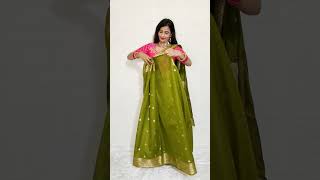 How to get your first lower pleat straight saree rekhamishra sareedraping [upl. by Melda]