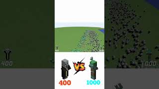 400 Evoker VS 1000 Drownedminecraft beats shorts 🥹🥹🙏 [upl. by Raphael640]