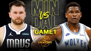 Minnesota Timberwolves vs Dallas Mavericks Game 1 Full Highlights  2024 WCF  FreeDawkins [upl. by Appleton149]