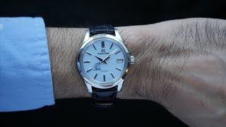 The blue Snowflake 2020  Grand Seiko Skyflake SBGA407  Hafiz J Mehmood [upl. by Bengt245]