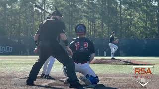 2025 LHP Josh Segal Pitching at WWBA Southeast Qualifier Sept 7 [upl. by Broome]