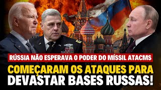 AGORA MÍSSEIS dos EUA estão DESTRUINDO BASES na RÚSSIA [upl. by Tryck794]