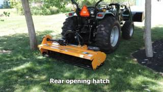 WoodMaxx FM78H 78quot PTO Flail mower with hydraulic side shift [upl. by Risteau]