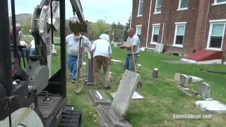 Boalsburg Cemetery Repairs [upl. by Omle]