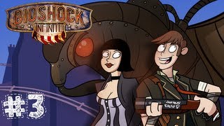 Bioshock Infinite Gameplay  Walkthrough w SSoHPKC Part 3  Gone to Hell [upl. by Arratahs]