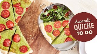 Meal Prep AvocadoQuiche [upl. by Novel]