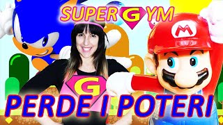 GINNASTICA PER BAMBINI CON SONIC E SUPERMARIO  SUPERGYM PERDE I POTERI  allenamento a casa [upl. by Tram]