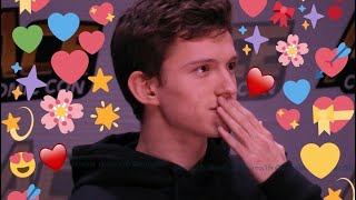 Tom Holland being the cutest human for 18 minutes straight [upl. by Suoivatnom]