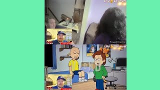 Violette1st Screaming Compilation6Caillou Calls 666 At 3AM And Gets Grounded REACTION [upl. by Macdougall425]