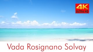 Vada Toscana 4k Rosignano solvay marittimo spiagge bianche [upl. by Noiemad]