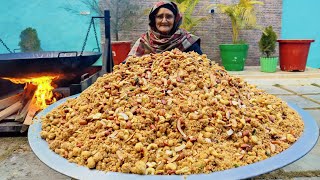 DESI PANJIRI  Healthy Winter Speacial Panjiri Recipe By Our Granny  Easy Punjabi Recipe [upl. by Curley]