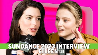 Eileen Interview Anne Hathaway Thomasin McKenzie Ottessa Moshfegh amp More [upl. by Tinaret638]