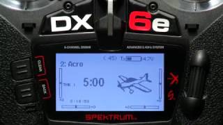 Spektrum DX6e 6 Channel DSMX Transmitter [upl. by Daisi]