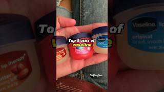 Top 5 uses of vaseline🫧🎀aesthetic beauty vaseline skincare viralvideo glowup [upl. by Azalea327]