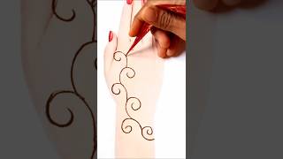 💗Easy mehndi designmehndi lagane ka tarikamehndi shortsfeed [upl. by Electra]