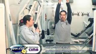 Ejercicio para Hombros y Espalda Deltoides dorsales trapecio serrato espinales y lumbares [upl. by Aremahs]