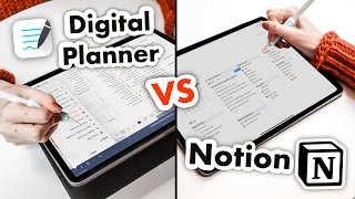 Notion vs Digital Planner  How I Use Notion with My Digital Planner [upl. by Littlejohn545]