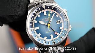 Spinnaker Bradner GMT SP512188 [upl. by Neelyhtak]