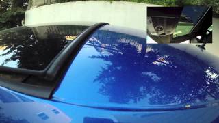 How to OpenClose Panoramic Sunroof VW Sciroco HD [upl. by Esom253]