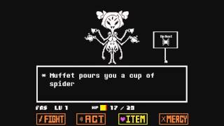 Muffet Battle UNDERTALE Dub [upl. by Sinnaiy]