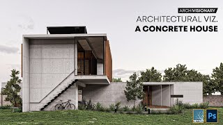 Concrete House  Brutalist Architectural Design with Lumion Animated Film in 2024 [upl. by Crooks]