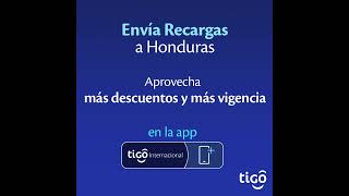 Con Tigo Internacional envía Recargas a Honduras [upl. by Lenoil]