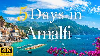 How to Spend 5 Days in AMALFI Coast  Travel Itinerary [upl. by Haidej]