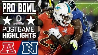 AFC vs NFC  2017 NFL Pro Bowl Game Highlights [upl. by Nillek125]