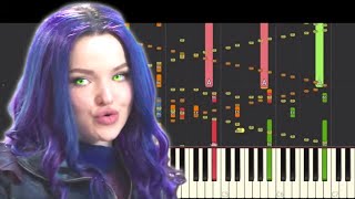 IMPOSSIBLE REMIX  Night Falls  Descendants 3  Piano Cover [upl. by Whittemore]