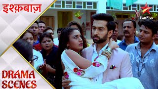 Ishqbaaz  इश्क़बाज़  Shivaay ne utha liya Anika ko apni baahon mein [upl. by Iruj]