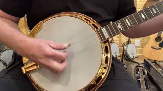 Gibson Mack Crow Copy  Jim Britton Banjo [upl. by Ardnassak455]