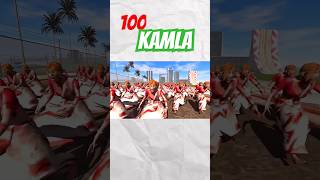 Franklin vs 100 Kamla  INDIAN BIKE DRIVING 3D 😍 shortvideogaming [upl. by Sila151]