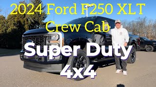 2024 Ford F250 XLT Crew Cab [upl. by Enelahs]