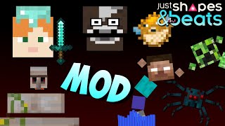 All Just Shapes and Beats Bosses Modded ep3  Supercut  JSAB MOD [upl. by Mundford]