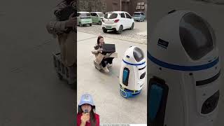 ROBOT BAIK JASA ANGKUT KOPER CEMILAN NAIK SAJA GRATIS ⁉️shorts funny dubbing [upl. by Shult]