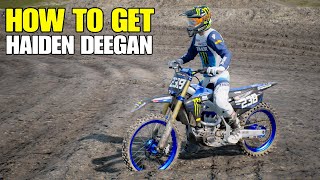 Supercross 6  How to Make Haiden Deegan [upl. by Narba]