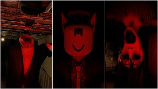 ALL SCARY MOMENTS AND JUMPSCARES  Teraphobia  Kidnapped  Roblox [upl. by Esinrahc]