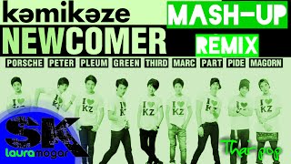 MASHUP All Kamikaze Newcomer songs ThaiPop Part Kieran VRP Third Marc Green PideMagorn [upl. by Merci]