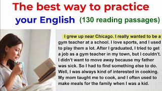 Reading Practice Improve your pronunciation in English [upl. by Ehsom604]